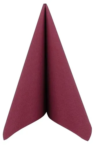 APARTina Servietten stoffähnlich aus Airlaid in rot von APARTina