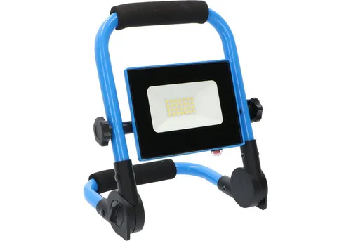 LED's light Basic Akku-LED-Arbeitsstrahler 0300121B - Kompakte Arbeitsleuchte mit 700 Lumen, spritzwassergeschützt (IP54) und 2,5 Stunden Laufzeit. Ideal für Heimwerkerprojekte und Außenarbeiten.