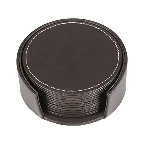 Glasuntersetzer & Bierdeckel Braun von KINGFOM