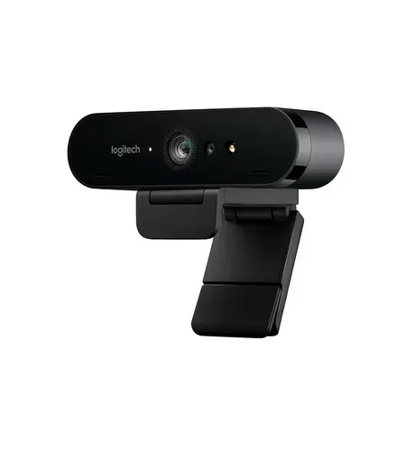 Logitech BRIO Ultra-HD Pro Webcam schwarz - 4K Videoqualität, Autofokus und abnehmbarer Clip für perfekte Video-Konferenzen