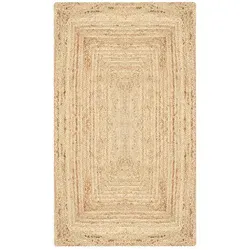 Marrakesch Orient & Mediterran Interior Teppich Jute Flur Läufer Nora 70 x 140 cm - Teppich aus handgeknüpftem Jute, ideal für Flure, bietet natürliche Eleganz und ist outdoorgeeignet. Echte Handarbeit von Marrakesch Orient & Mediterran Interior.