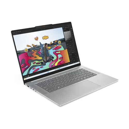 Lenovo IdeaPad Slim 5 15ARP10 Cloud Grey Notebook - 15,1 Zoll OLED-Panel, 16 GB RAM, ideal für kreative Arbeiten und Entertainment, mit USB PD-kompatiblem Ladegerät im Lieferumfang.