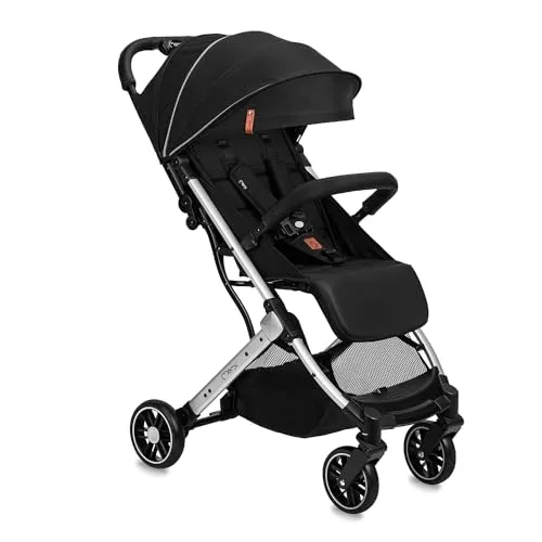 MOMI ESTELLE Kinderwagen - Leichter Buggy für Kinder ab 6 Monaten - Buggys: Mit nur 7,5 kg und klappbar auf H65 x B51 x T21 cm ist der MOMI ESTELLE ideal für unterwegs. Ausgestattet mit 5-Punkt-Sicherheitsgurt und hervorragender Dämpfung für maximalen Komfort.