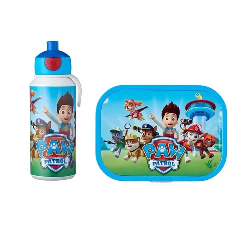 MEPAL LUNCHSET CAMPUS - PAW PATROL Brotbox & Trinkflasche - Kategorie: Brotdosen, ideales Lunchset für Kinder mit buntem Paw Patrol Design, perfekt für Schule und Ausflüge.