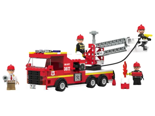 Playtive Clippys Set M (Feuerwehrleiterwagen)