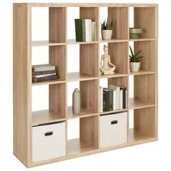 Carryhome Raumteiler Style in Sonoma Eiche von Stella Trading