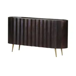 Gutmann Factory Sideboard Goba, 148 cm Kommode in Braun mit Soft-Close-Funktion