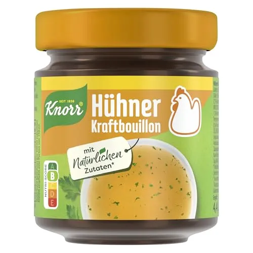 Knorr Hühner Kraftbouillon im Glas, 4,4 Liter von Knorr