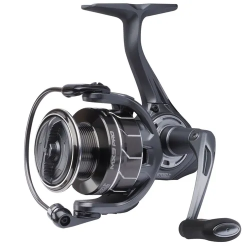 Mitchell Mx3 Pro 2000 HS Spinnrolle – Vielseitige Angelrolle für Süßwasser - Leichte und robuste Spinnrolle für das Angeln auf Forelle, Zander und Barsch. Mit 7 Kugellagern und einem maximalen Widerstand von 7 kg für präzise Würfe und zuverlässige Leistung.