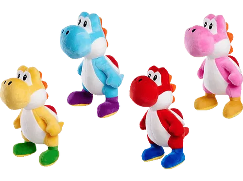 Super Mario Yoshi Plüschtier 20cm NEU/OVP - Kuscheliges Yoshi Plüschtier aus der Super Mario Reihe, ideal zum Spielen und Sammeln. Hochwertige Verarbeitung und 20 cm groß für jede Abenteuerlust!