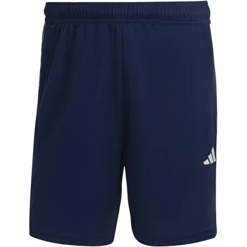 Adidas Train Essentials Pique Trainingsshorts - Blau - Sportliche Shorts aus 100% recycelten Materialien mit AEROREADY Technologie für ein trockenes Tragegefühl, ideal für alle Trainingsarten.