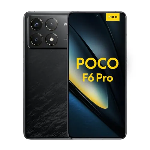Poco F6 Pro Smartphone, 12+512GB Handy ohne Vertrag, 120Hz 6,67