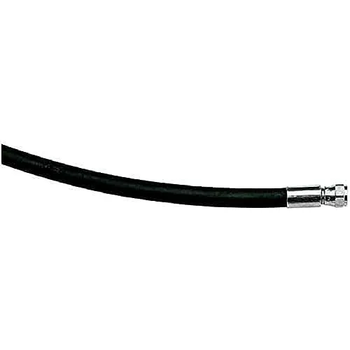Best divers Schneebesen Standard/Gummi, Manometer 20 cm, 7/16 F, 7/16 M, schwarz