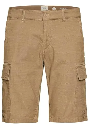 Cargobermudas CAMEL ACTIVE für Herren, Gr. 34, braun (wood) - Lässige Herren-Cargobermudas mit 6 praktischen Taschen, ideal für den Sommer. Pflegeleichter Webstoff sorgt für hohen Tragekomfort und zahlreiche Kombinationsmöglichkeiten.