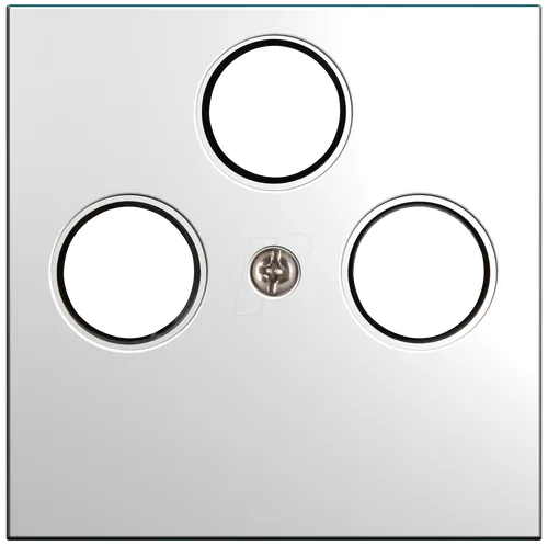 EL 07 491029008 - Abdeckung-Antennendose - 3-fach, HK07 reinweiß