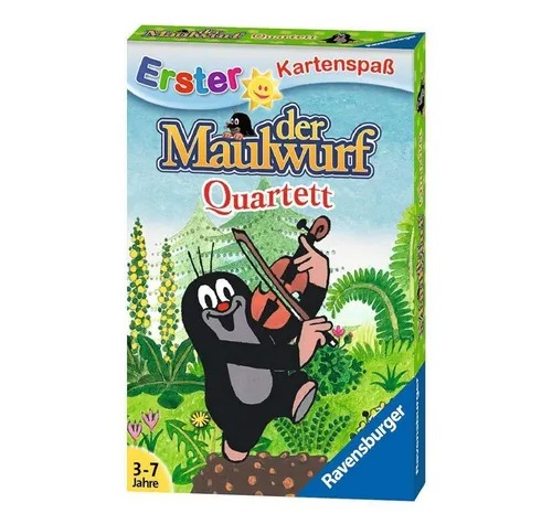 Ravensburger 20435 Kartenspiel Der Maulwurf-Quartett