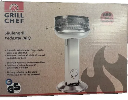 Landmann Edelstahl Säulengrill
