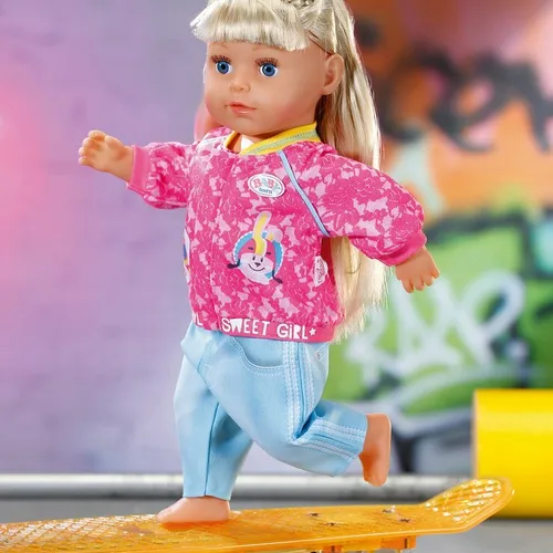 Zapf 828212 BABY born Freizeitanzug 43cm pink NEUHEIT 2020 OVP~