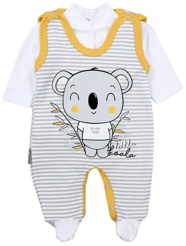 TupTam Strampler TupTam Baby Mädchen Jungen Strampler mit Langarmshirt Aufdruck Spruch