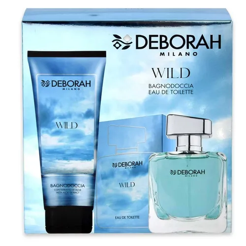 Deborah Kit Düfte Wild EDT 100ml + Duschgel 250ml Intensives Parfüm Geschenk