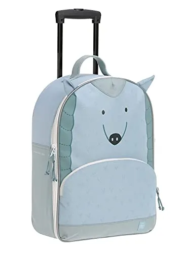 LÄSSIG Kinderkoffer Trolley About Friends in türkis von LÄSSIG