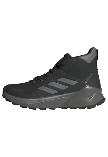 adidas Herren Terrex Trailmaker 2 Mid Gore-TEX Wanderschuhe - Wasserdichte GORE-TEX Membran, ideal für Outdoor-Abenteuer. Leichte Wanderschuhe mit Continental Gummi-Außensohle für optimalen Grip.