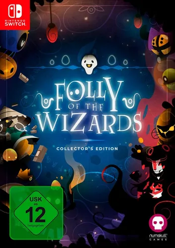 Folly of the Wizards - Collectors Edition für Nintendo Switch - PC- & Videospiele, exklusive Sammleredition mit besonderen Inhalten für ein einzigartiges Spielerlebnis auf der Nintendo Switch.