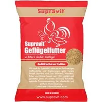 Supravit Braugerste 25kg - Ergänzungsfutter für Hühner und Tauben - energiereiches, leicht verdauliches Futter - NATURBELASSENE BRAUGERSTE: Supravit Braugerste ist ein hochwertiges Ergänzungsfutter für Geflügel. Ideal für Hühner und Tauben, liefert sie wertvolle Energie und unterstützt die Futteraufnahme ohne Belastung. Perfekt für eine ausgewogene Tierernährung.