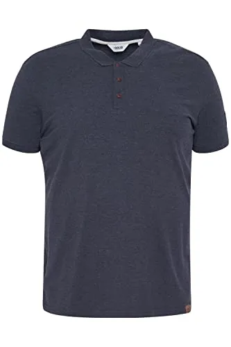 !Solid SDTrip BT Herren Big & Tall Poloshirt 4XL - Poloshirt für Herren in Übergröße, aus nachhaltiger Baumwolle und ideal für lässige Anlässe oder den Sonntagsspaziergang.