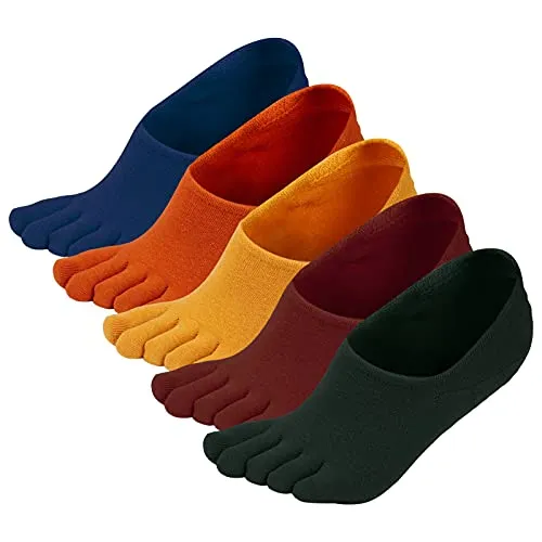 FANTESI 5 Paar Damen Kurze Zehensocken von FANTESI