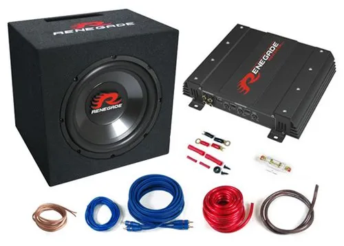 Renegade Basskit Auto-Lautsprecher - 275 W maximale Ladeleistung, beeindruckender Sound für dein Auto