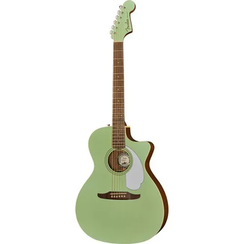 Fender Newporter Player SFG WN Westerngitarre - Gitarren; Hochwertige Westerngitarre mit massiver Fichtendecke und elegantem Surf Green Finish für ein einzigartiges Spielgefühl und tollen Klang.