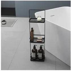 Mai & Mai Duschablage Relgo-02 – 3-stöckiges Standregal aus Metall