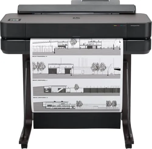 HP DesignJet T650 - Großformatdrucker A1, benutzerfreundlich mit 150 € Cashback und Hochgeschwindigkeitsdruck