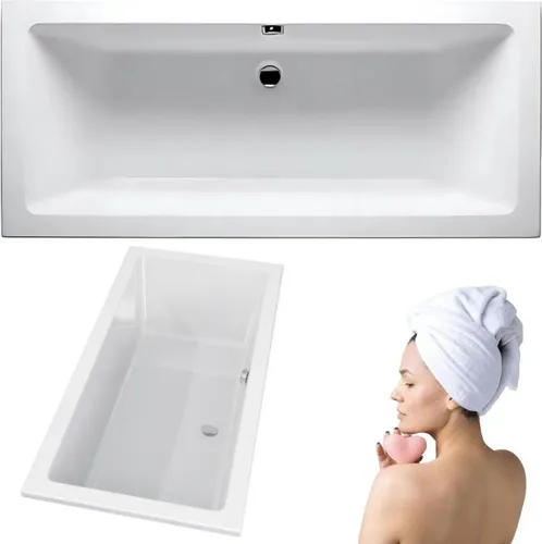 Riho Lugo Rechteck-Badewanne 190 x 80 cm von For You