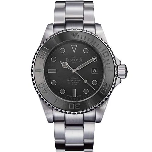 Herrenuhr Ternos Professional Diver 500 Black Suit Limited
