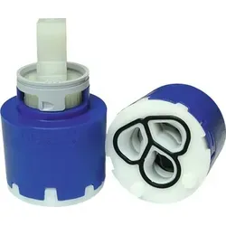 Ersatz-Kartusche KEROX 35mm geschlossen mit Temperaturregler - Blau