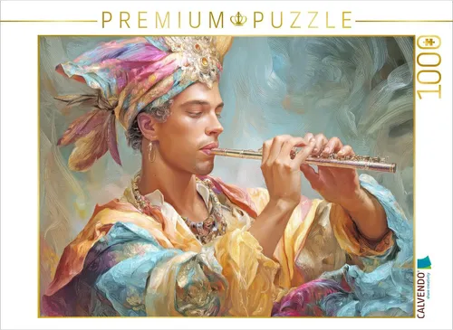 CALVENDO Puzzle Venedig in bunten Werken | 1000 Teile Lege-Größe 64x48cm Foto-Puzzle für glückliche Stunden