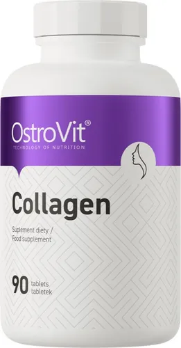 OstroVit Collagen 90 Tabletten STARKE KNOCHEN UND GELENKE Rinderkollagen 3000 mg