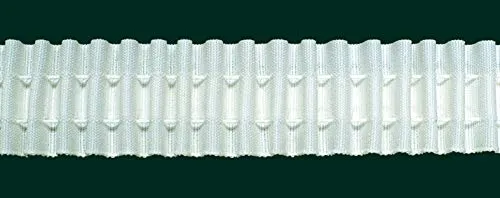 Ruther & Einenkel Gardinenband, PES, weiß, 2000 x 2.6 x 0.2 cm