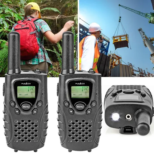NEDIS Walkie-Talkie Wiederaufladbar