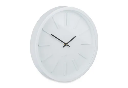 relaxdays Wanduhr mod (weiß) in weiß von Relaxdays