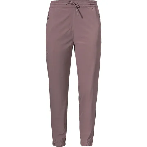 SCHÖFFEL Pants Vienna L, Damen, Gr. 36, lila - Wanderhose für Damen, wasserabweisend und mit 4-Wege-Stretch für höchste Bewegungsfreiheit, ideal für Abenteuer im urbanen Dschungel und in der Natur.