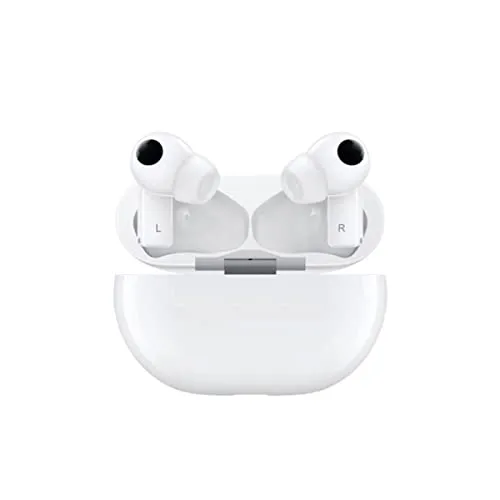 HUAWEI FreeBuds Pro, Ceramic White - Kopfhörer mit Bluetooth 5.2 und 11mm Lautsprechern für beeindruckenden Sound, ideal für Musikliebhaber und unterwegs.