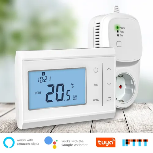 Funk Raumthermostat WiFi Smart mit App-Steuerung