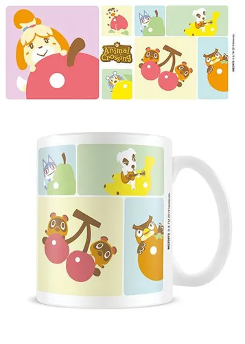 ANIMAL CROSSING - Character Grid - Keramik Tasse / Mug - Neu / OVP
