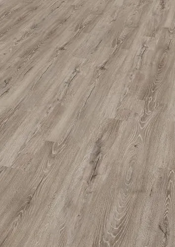 Vinylboden Panora Eiche grau Landhausdiele 1292 x 193 x 7,5 mm - Vinylboden in eleganter Eiche grau Landhausdiele, robust und pflegeleicht, ideal für jeden Wohnraum.
