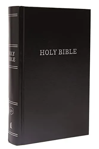 KJV Pew Bible Large Print Hardcover Black Red Letter Edition