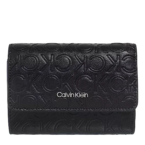 Calvin Klein Damen-Geldbörsen Ck Black von Calvin Klein