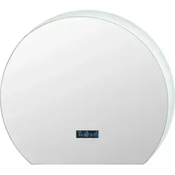 Produktbild COSTWAY Halbrunder LED-Badezimmerspiegel